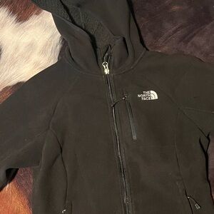 Black Windproof Hood North Face Small